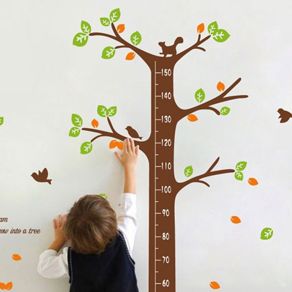 Detská samolepka – meter na dvere/na stenu 60x190 cm Dreaming Tree – Ambiance