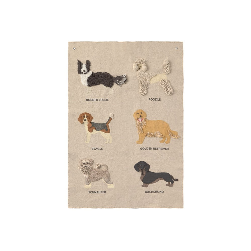 Detská tapiséria Dogs – Lorena Canals