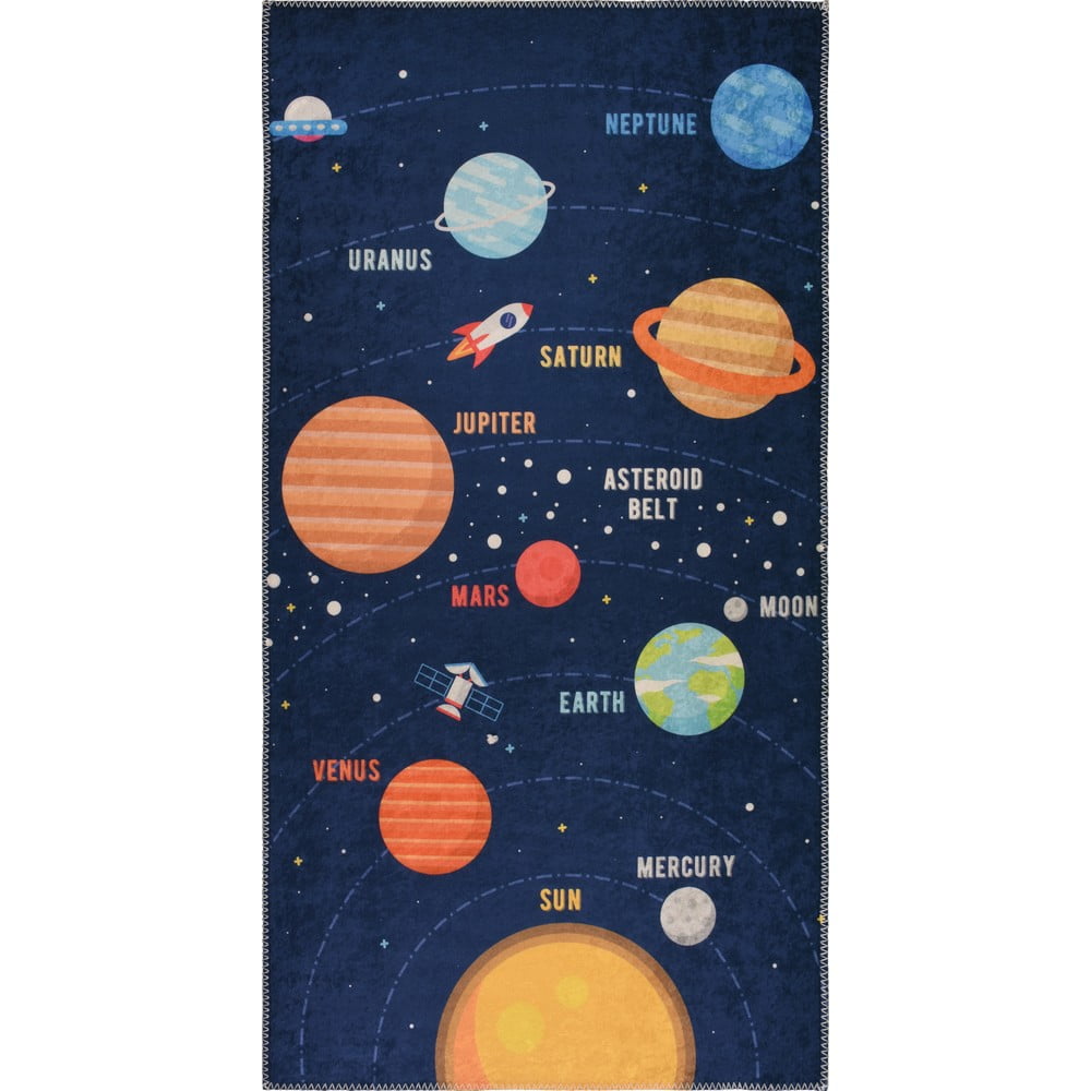 Detský koberček 80x150 cm Solar System – Vitaus