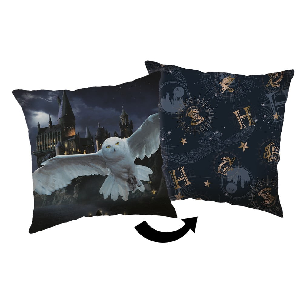 Detský vankúšik 40x40 cm Harry Potter "Hogwarts" – Jerry Fabrics