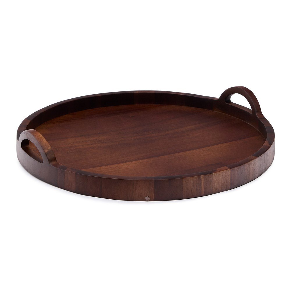 Drevená tácka ø 50 cm Zoa – Kave Home