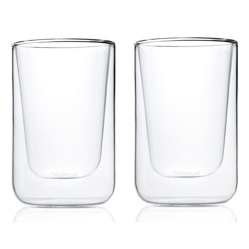 Dvojstenné poháre v súprave 2 ks 250 ml Nero – Blomus