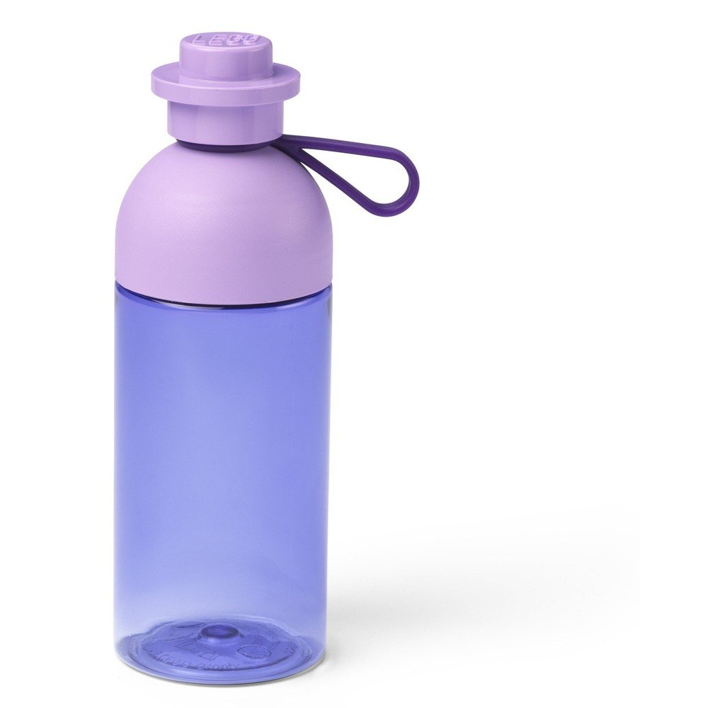 Fialová cestovná fľaša LEGO®, 500 ml