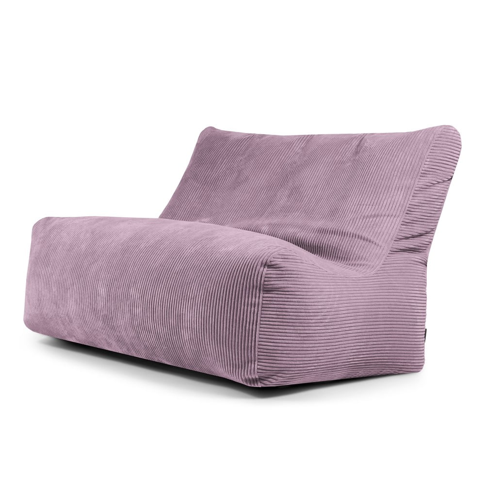 Fialový menčestrový sedací vak Sofa Seat Lounge – SLOWDOWN