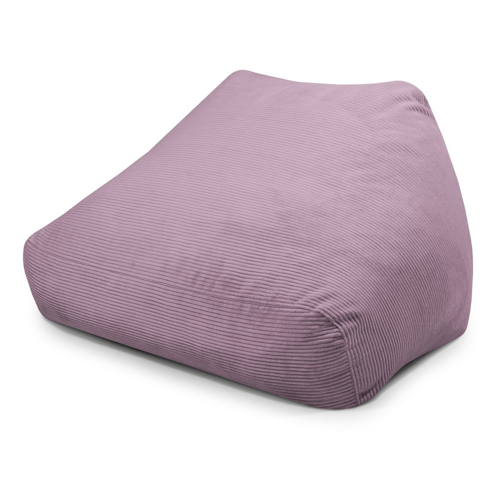 Fialový menčestrový sedací vak Sofa Snug – SLOWDOWN