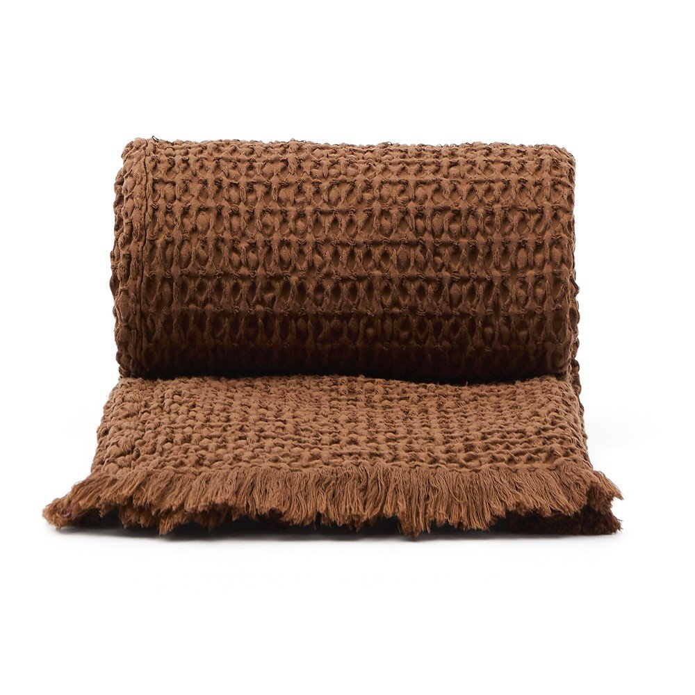 Hnedá deka 130x170 cm Nulina – Kave Home