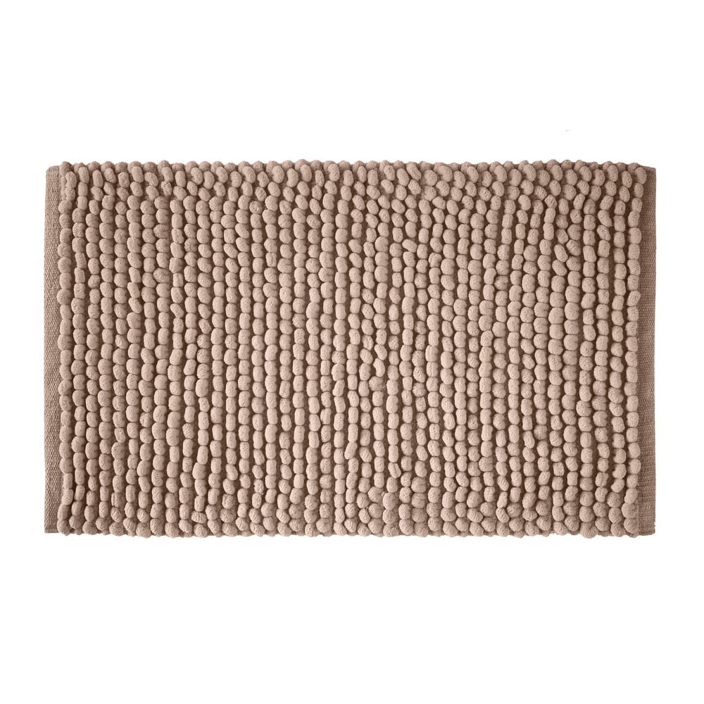 Hnedá kúpeľňová predložka 50x80 cm Aspen Bobble – Bianca