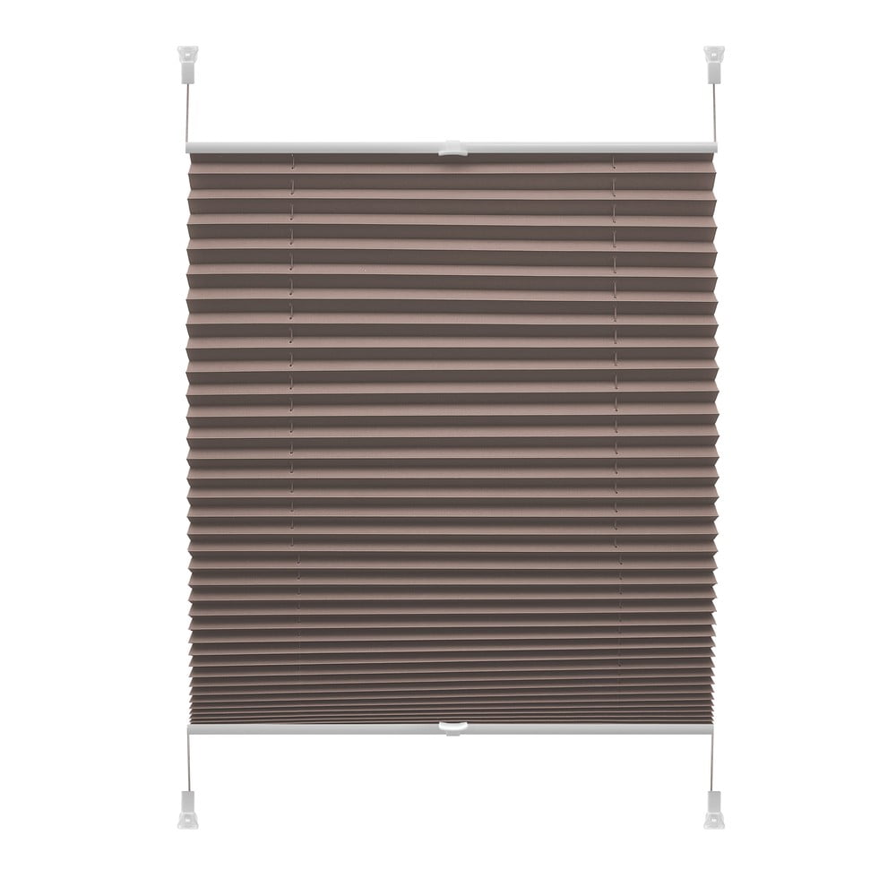 Hnedá roleta 80x150 cm Plisé Verona – Gardinia