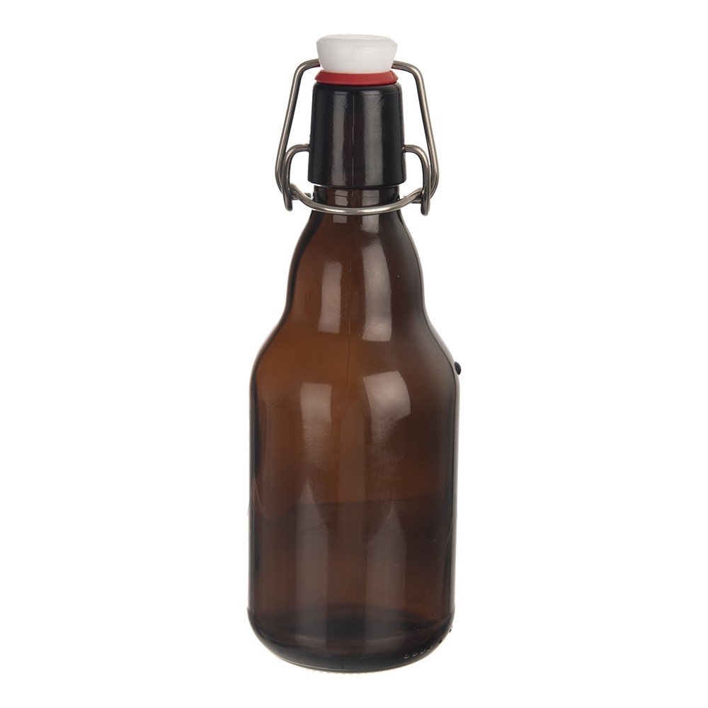 Hnedá sklenená fľaša 350 ml – Orion