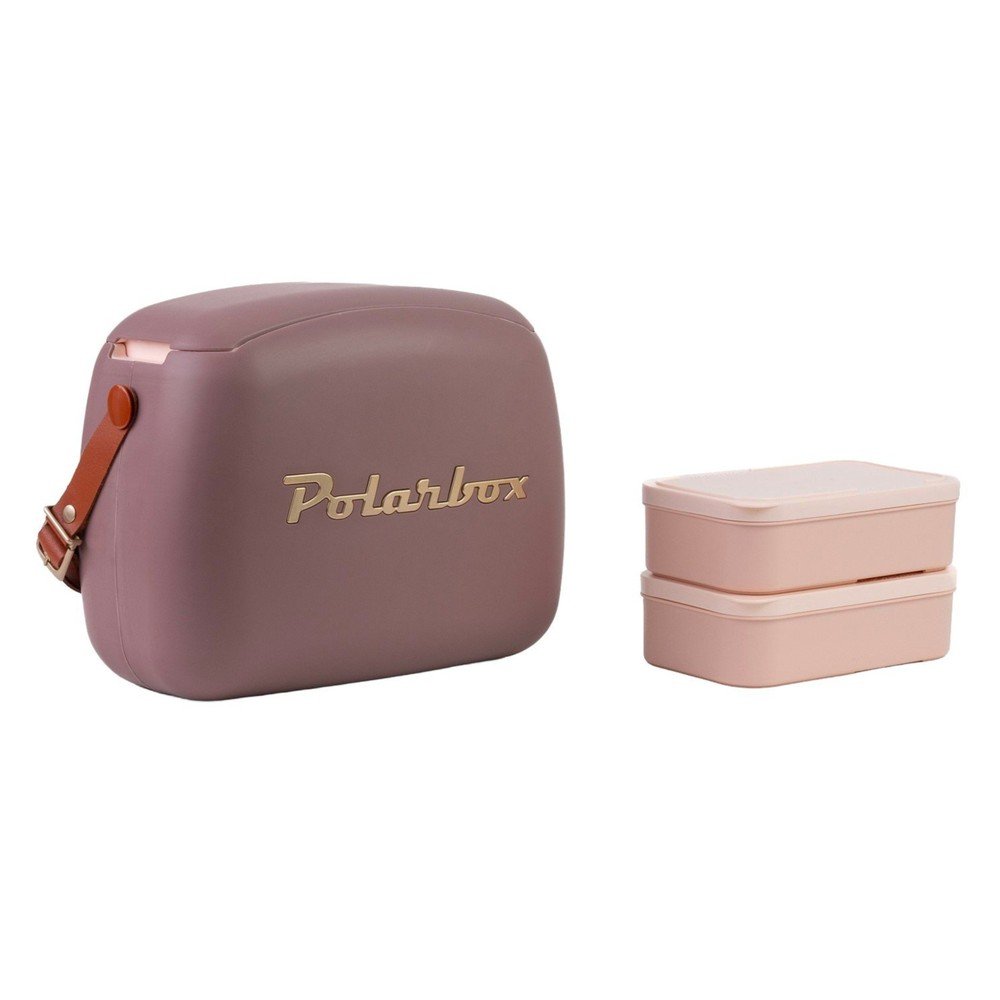 Hnedý chladiaci box 6 l Classic Gold – Polarbox