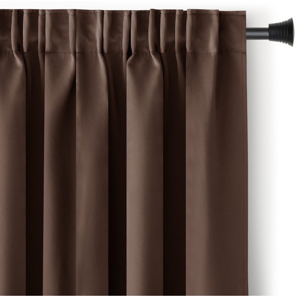 Hnedý dimout záves 200x245 cm Kierra – Restilo