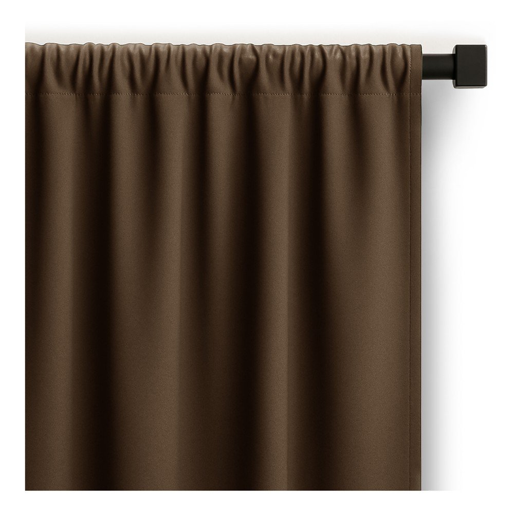 Hnedý dimout záves 200x250 cm Carli – Restilo
