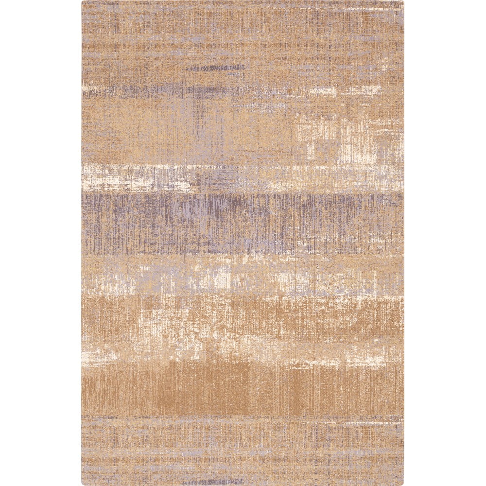 Hnedý vlnený koberec 200x300 cm Layers – Agnella