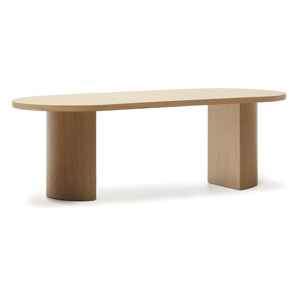 Jedálenský stôl v dekore duba 100x240 cm Nealy – Kave Home