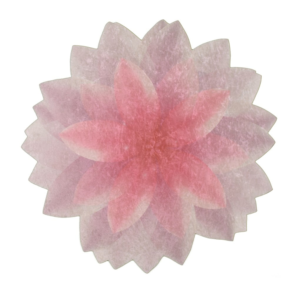 Koberec Vitaus Flowerina, ⌀ 80 cm