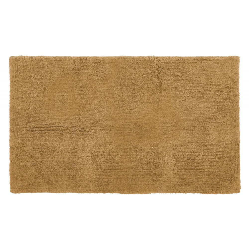 Koňakovohnedá kúpeľňová predložka 100x60 cm Riva - Tiseco Home Studio