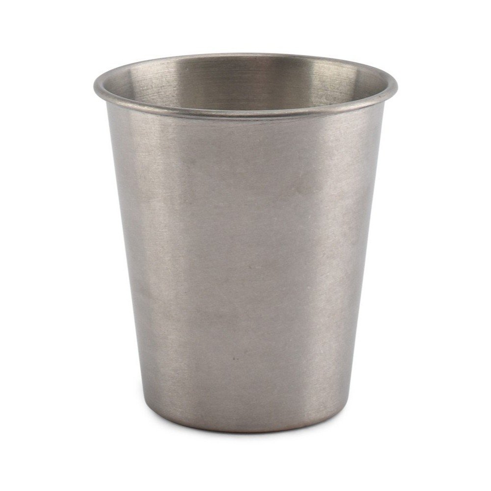 Kovový hrnček v striebornej farbe 300 ml Serve – BonBistro