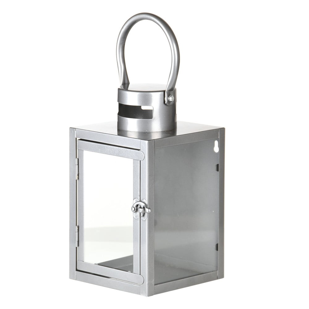 Kovový lampáš (výška 23 cm) Modern – Esschert Design