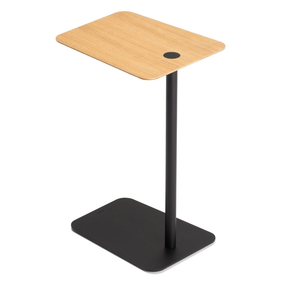 Kovový odkladací stolík 42x34.6 cm Loop - Gazzda