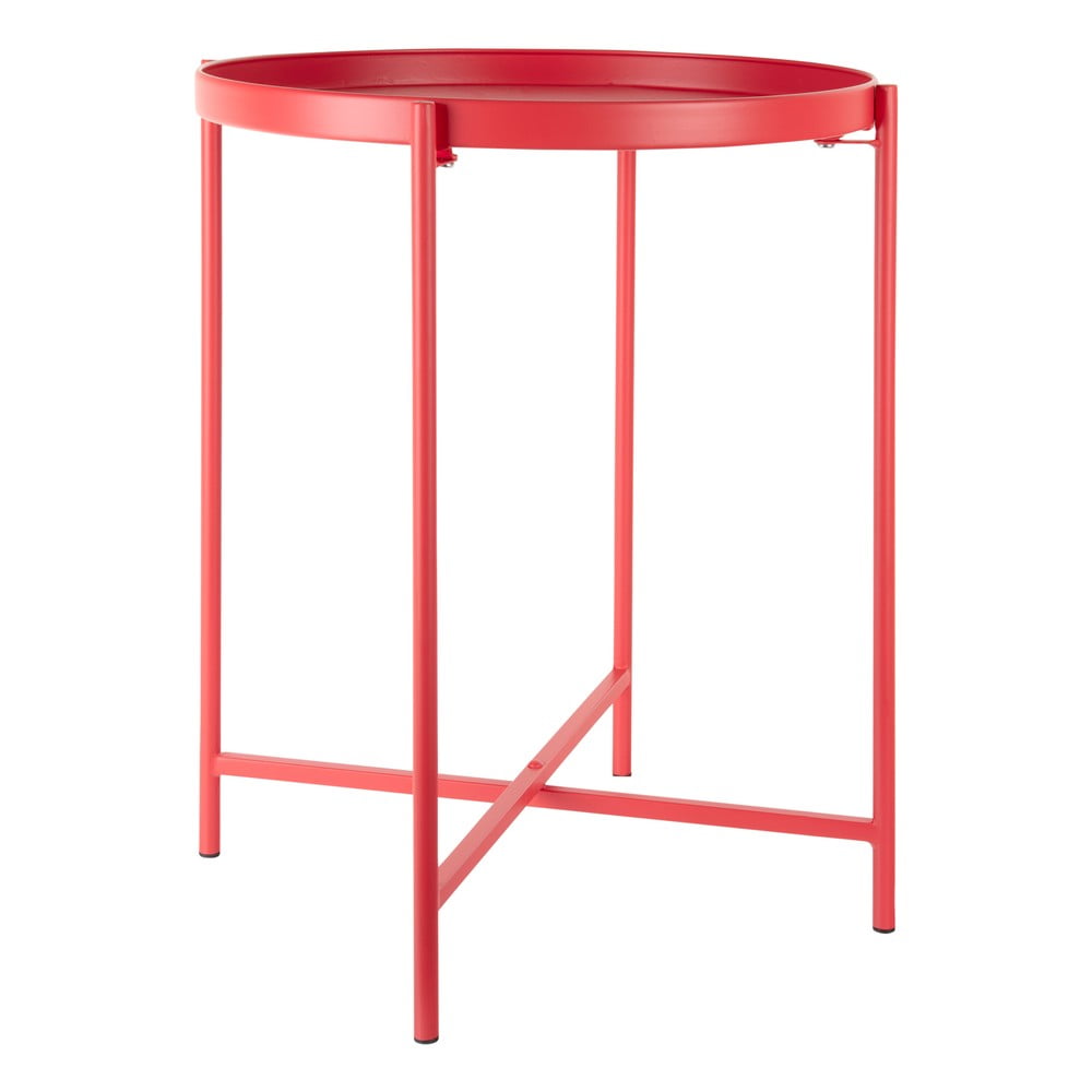 Kovový okrúhly odkladací stolík ø 40 cm Meseta – Leitmotiv