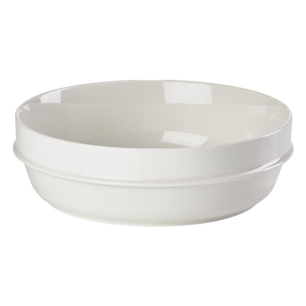 Krémovobiela porcelánová polievková miska 900 ml Eau – Zone