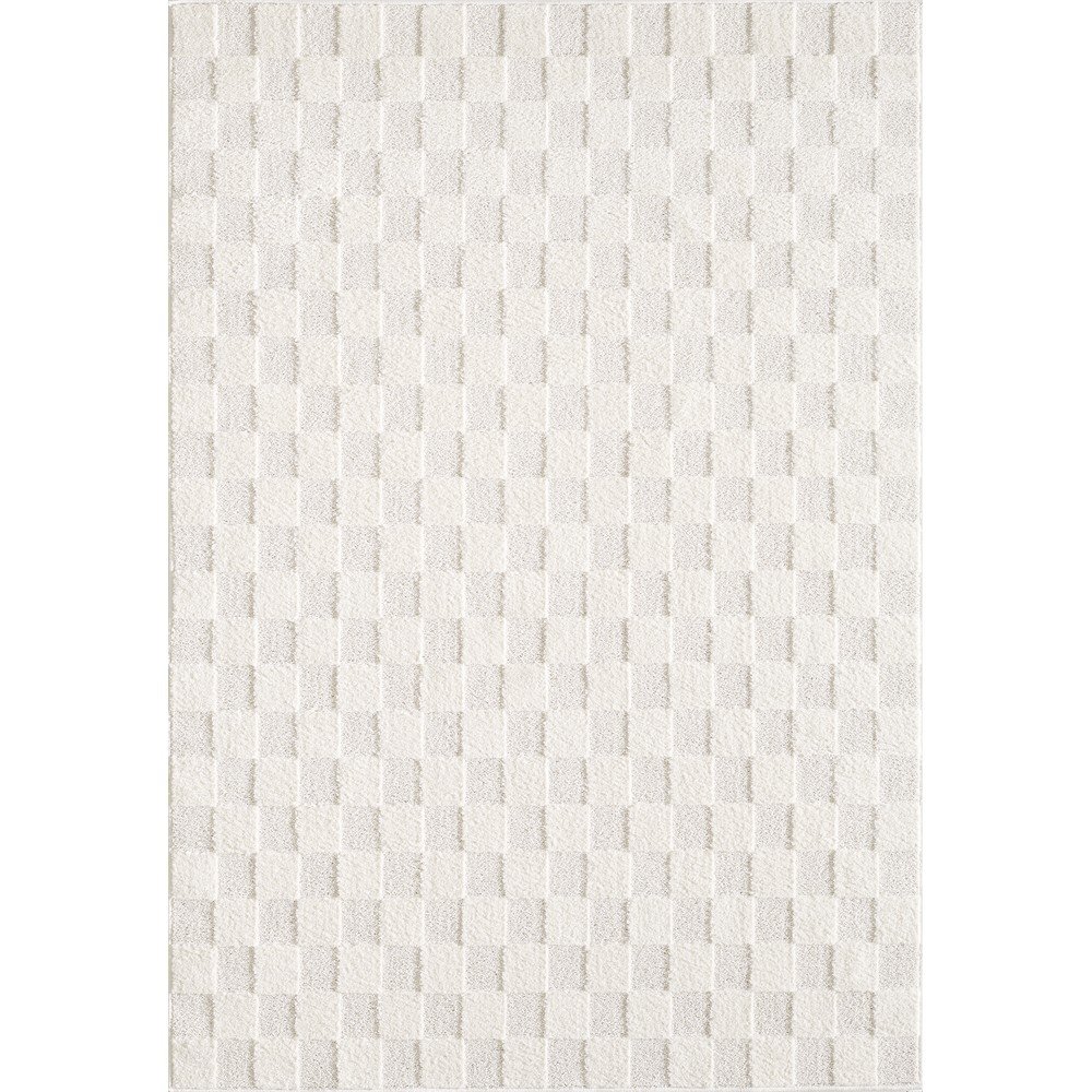 Krémovobiely koberec 120x170 cm Mosaic – ESTE
