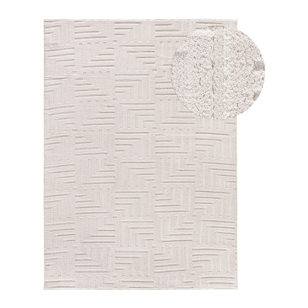 Krémovobiely koberec 80x150 cm Estilo – Universal