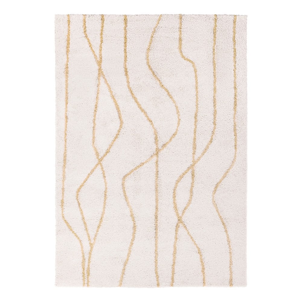 Krémovobiely koberec 80x150 cm Routa – Universal