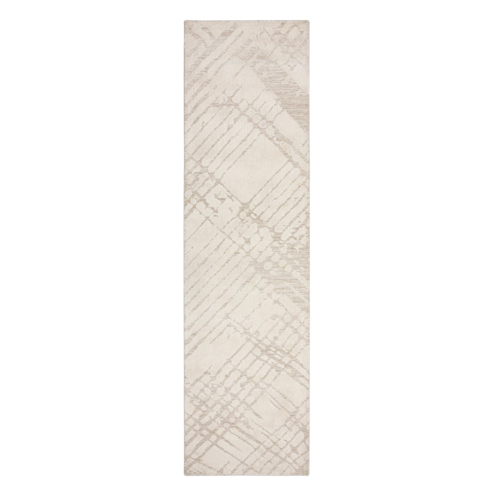 Krémový behúň 80x300 cm Remy – Flair Rugs