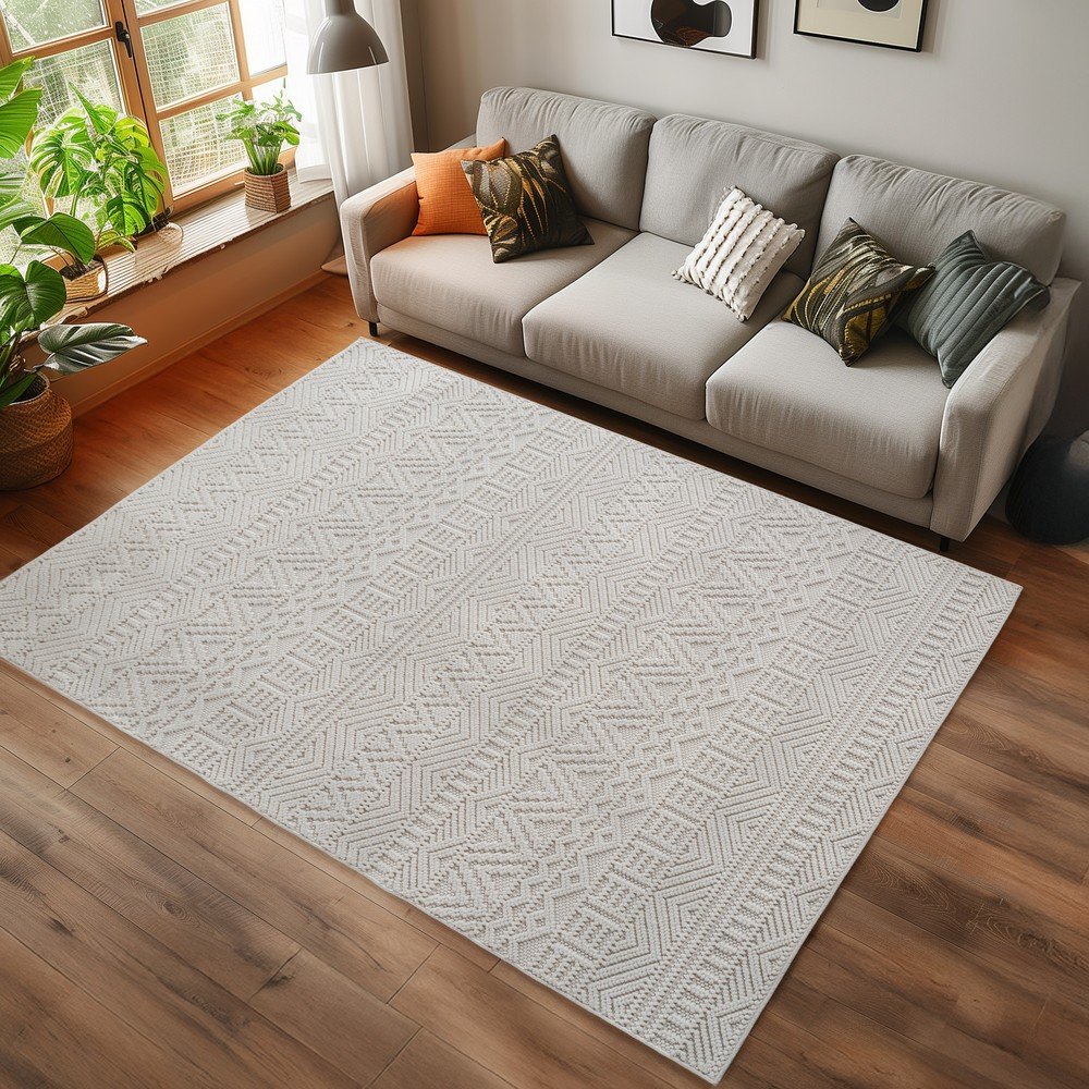 Krémový koberec 120x170 cm Helix 2202 – Ayyildiz Carpets – obrázok 2
