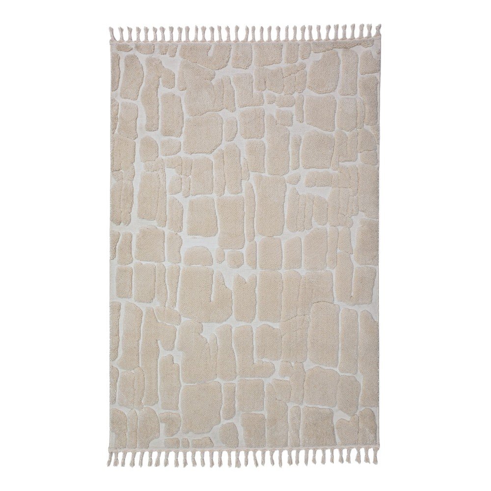 Krémový koberec 200x300 cm Esra Cobbled – Flair Rugs