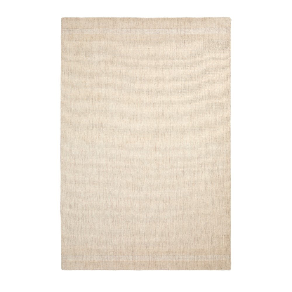 Krémový ručne tkaný vlnený koberec 200x300 cm Dalena – Kave Home