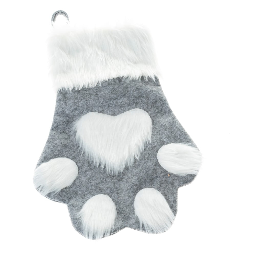 Látková vianočná pančucha 40 cm Paw – Dakls