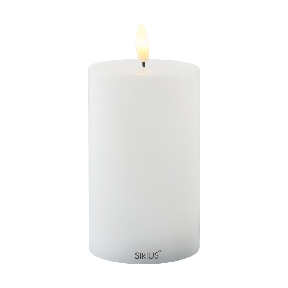 LED sviečka (výška 12,5 cm) Sille Rechargeable – Sirius