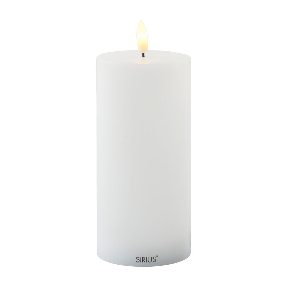 LED sviečka (výška 15 cm) Sille Rechargeable – Sirius