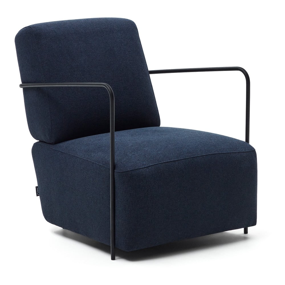 Modré kreslo Gamer – Kave Home