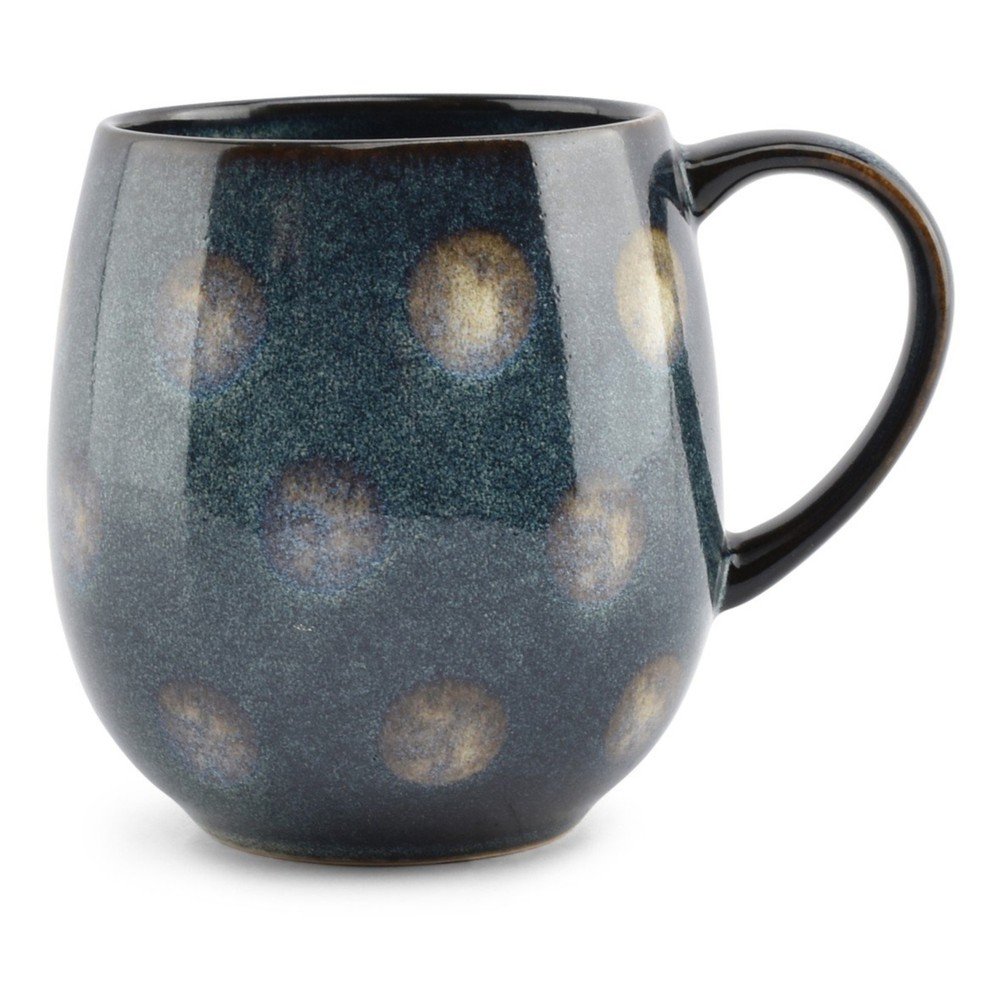 Modrý kameninový hrnček 430 ml Muggies – Salt&Pepper