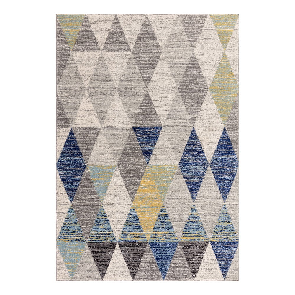 Modrý koberec 120 x 170 cm Muse Harlequin Blue – Asiatic Carpets