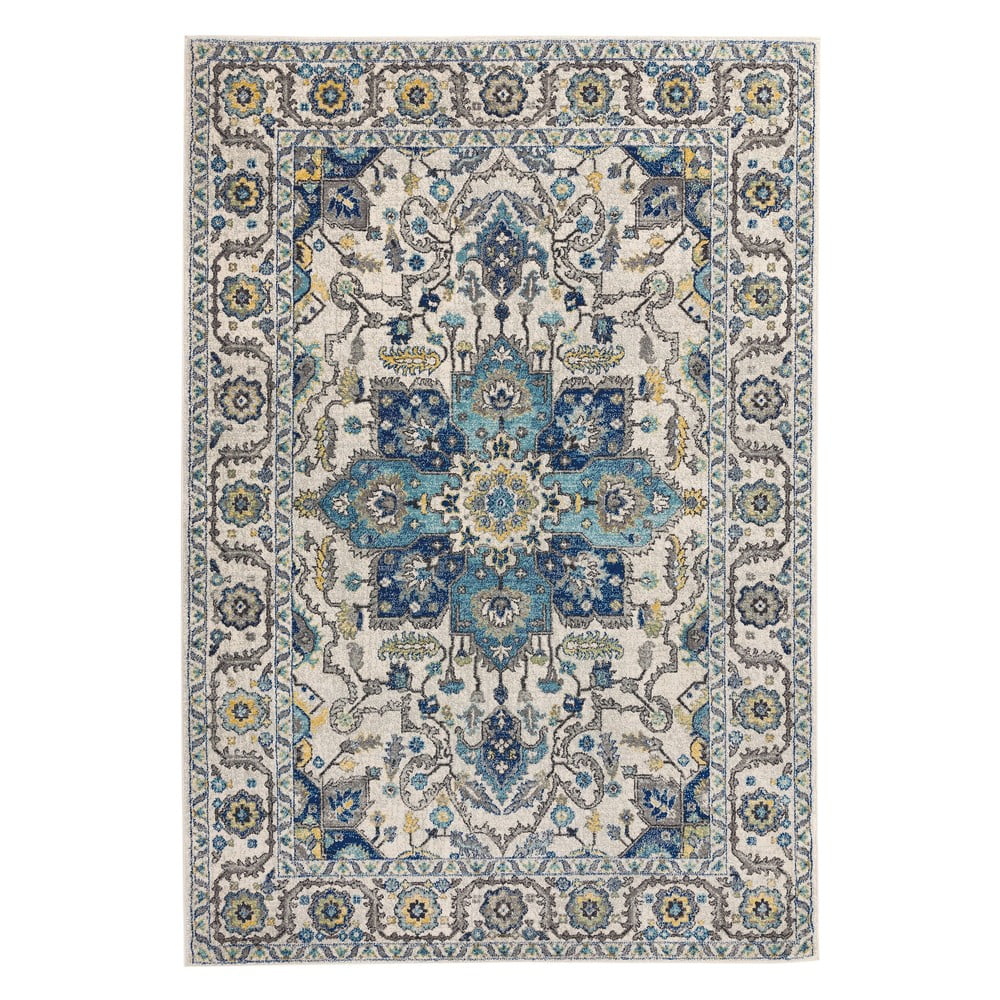 Modrý koberec 200x290 cm Nova Persian Blue – Asiatic Carpets