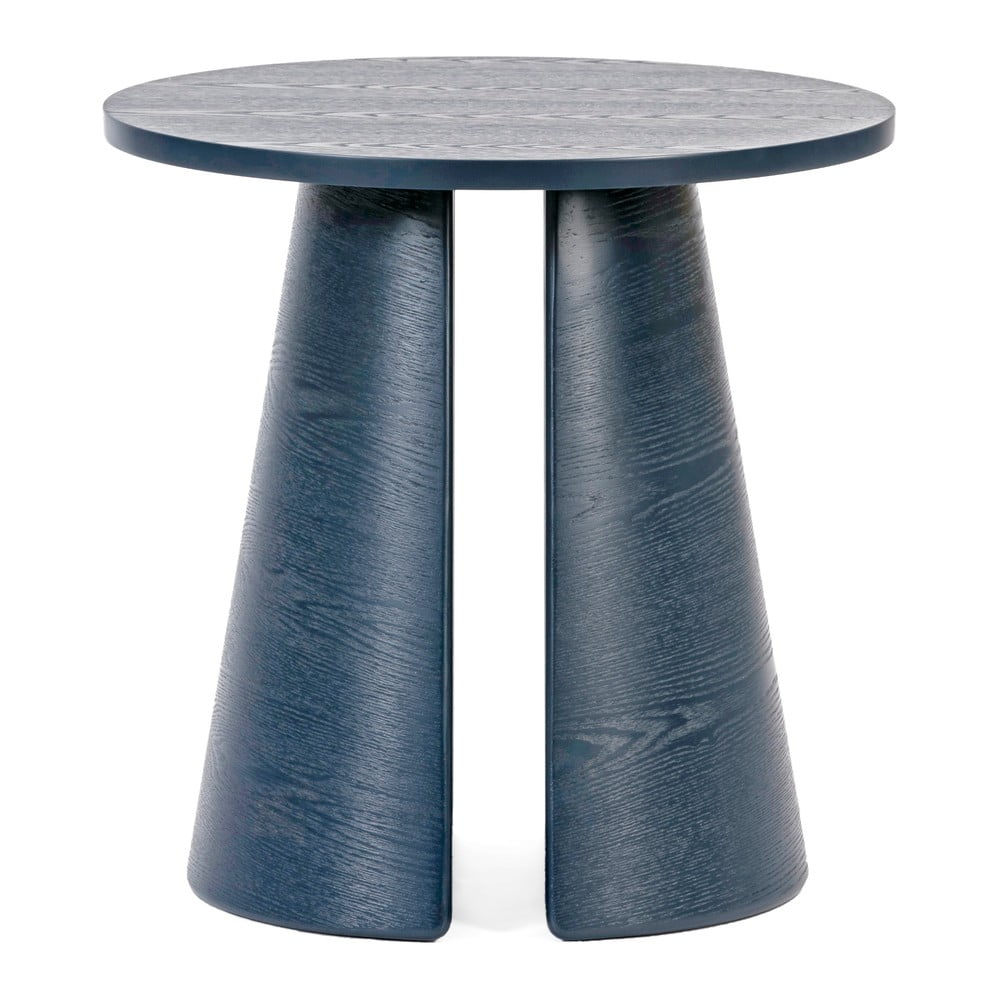 Modrý odkladací stolík Teulat Cep, ø 50 cm