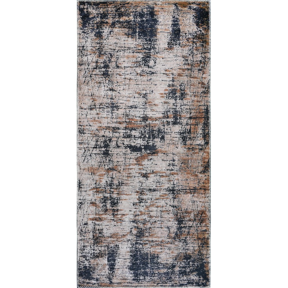 Modrý prateľný behúň 60x150 cm Abstract Colors – Vitaus