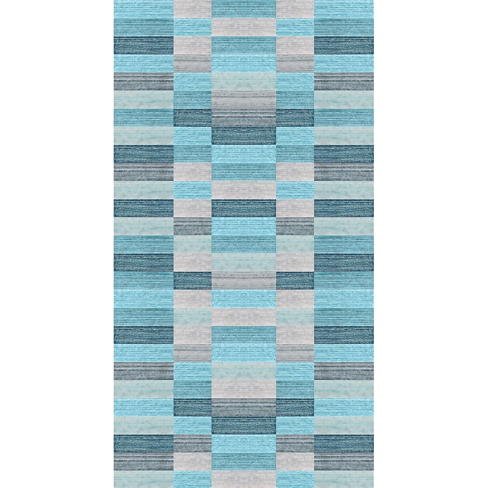 Modrý prateľný koberec 80x150 cm Hali – Vitaus