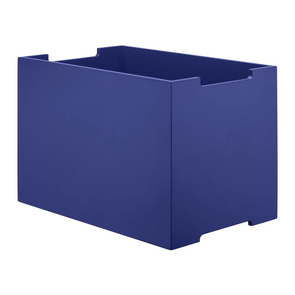 Modrý úložný box 25x39x27 cm Kasane L – Blomus
