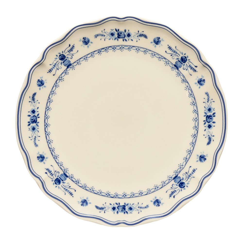 Modrý/béžový kameninový tanier ø 27 cm Vila – Costa Nova