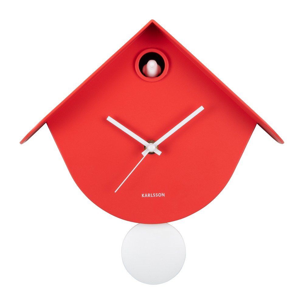 Nástenné hodiny Cool Retro Cuckoo – Karlsson