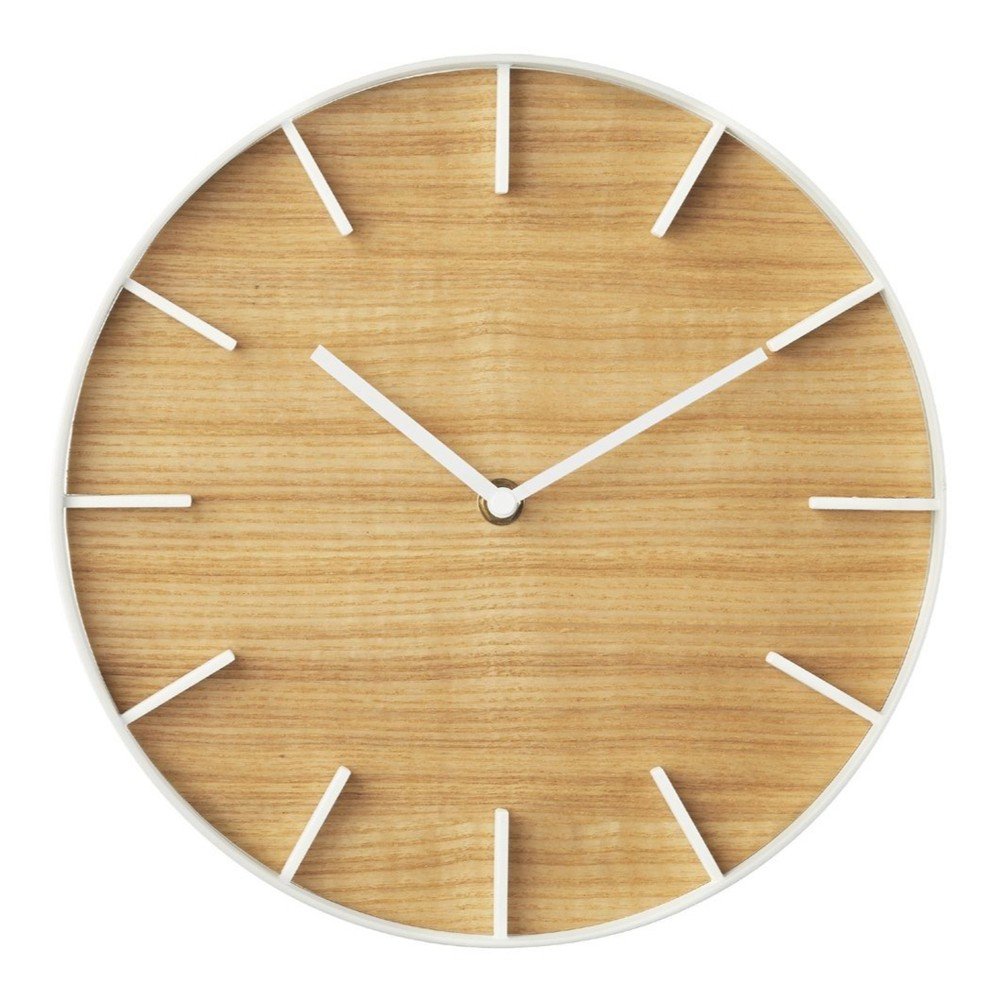 Nástenné hodiny YAMAZAKI RIn Claro, ⌀ 27 cm