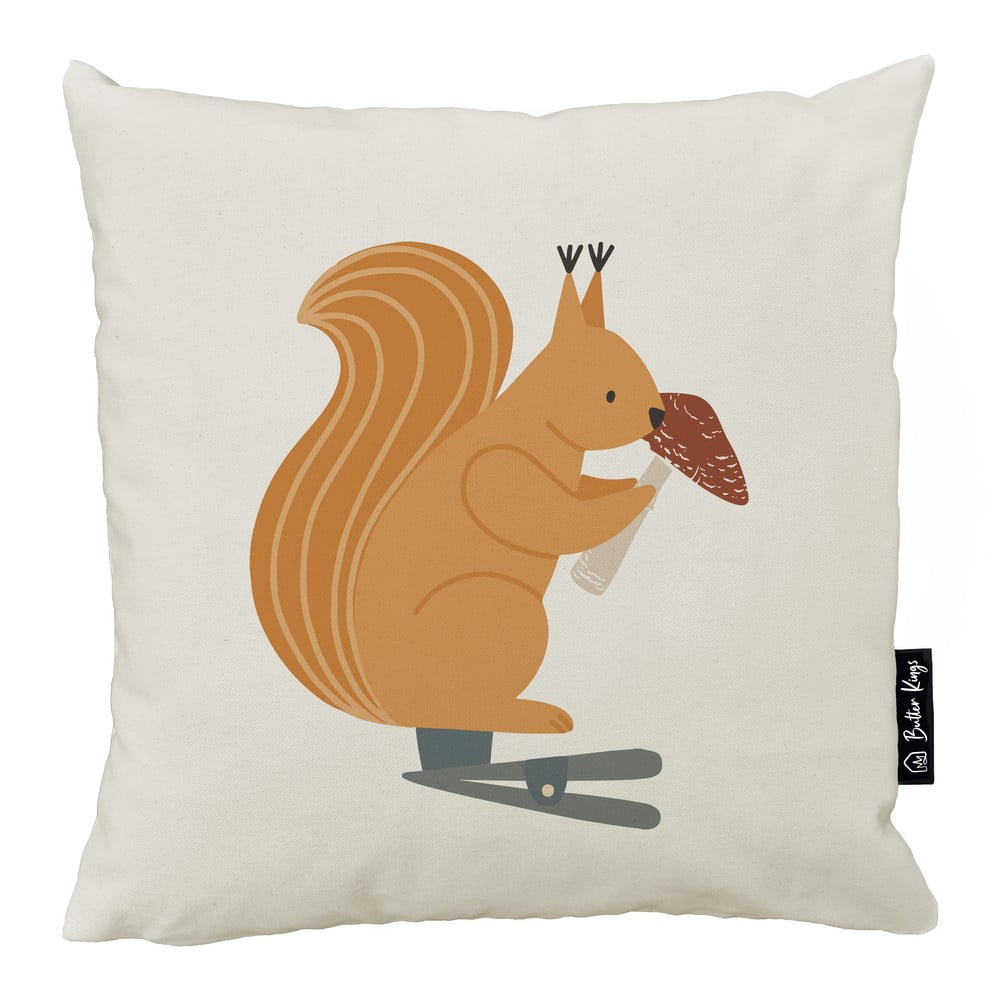 Obliečka na vankúš 45x45 cm Squirell And Toadstool – Butter Kings