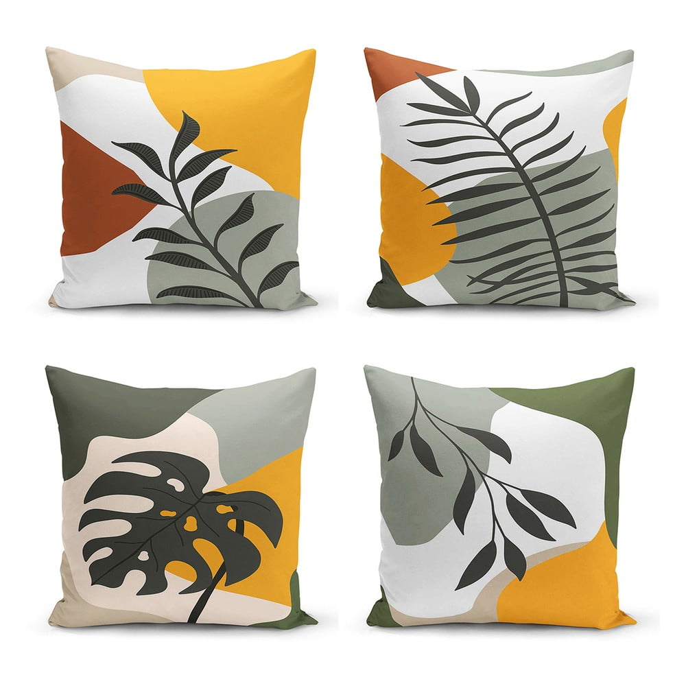 Obliečky na vankúše v súprave 4 ks 43x43 cm - Minimalist Cushion Covers