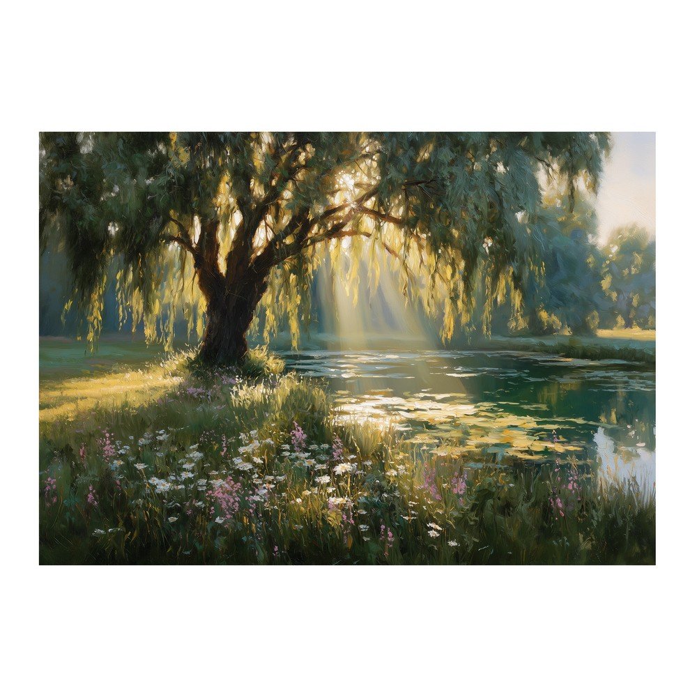 Obraz 113x85 cm Sunlit Willow – Styler