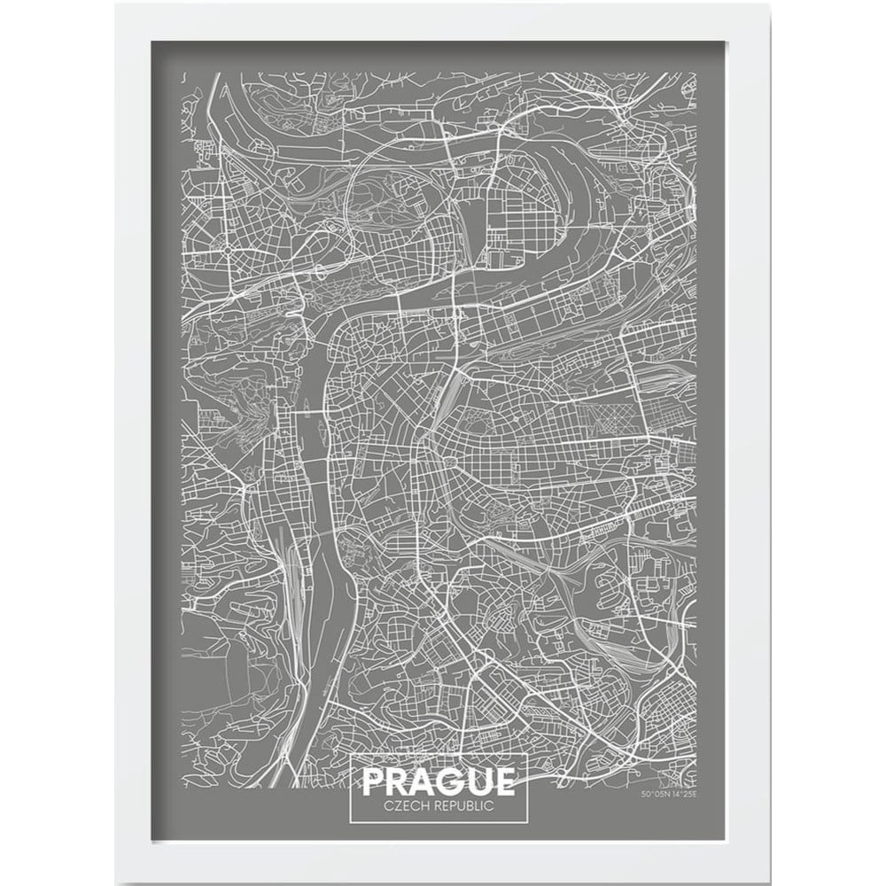 Obraz 40x55 cm Prague – Wallity